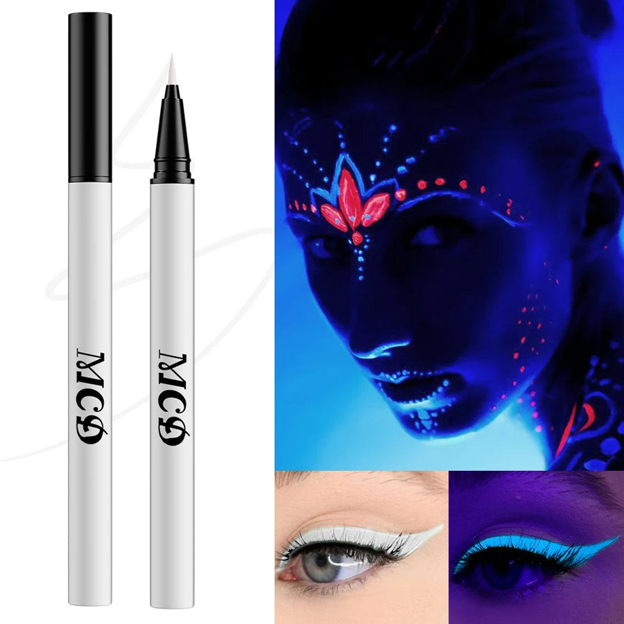 UV Neon Face & Body Paint Pen – 8 Fluorescent Colors