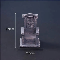 Mini Halloween Figurines – Resin Ghosts, Skulls & Tombstones for Spooky Decor