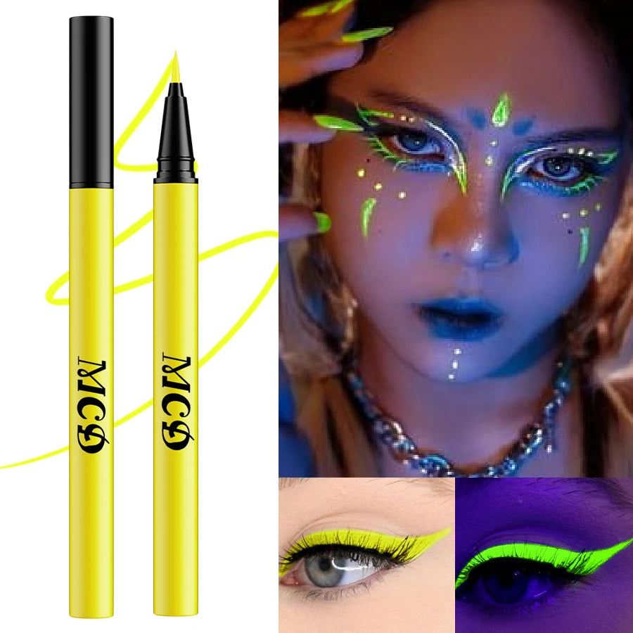 UV Neon Face & Body Paint Pen – 8 Fluorescent Colors