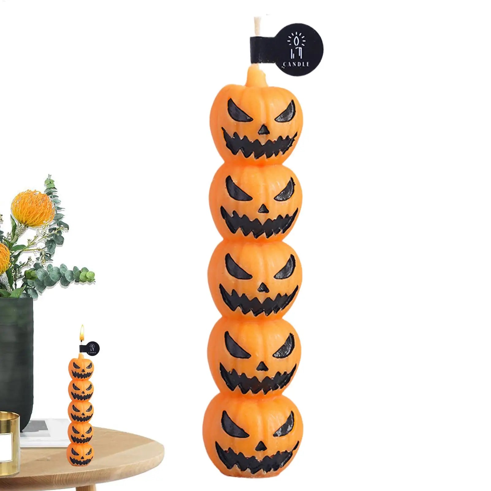 Halloween Scented Candle – Skull, Pumpkin & Finger Shapes