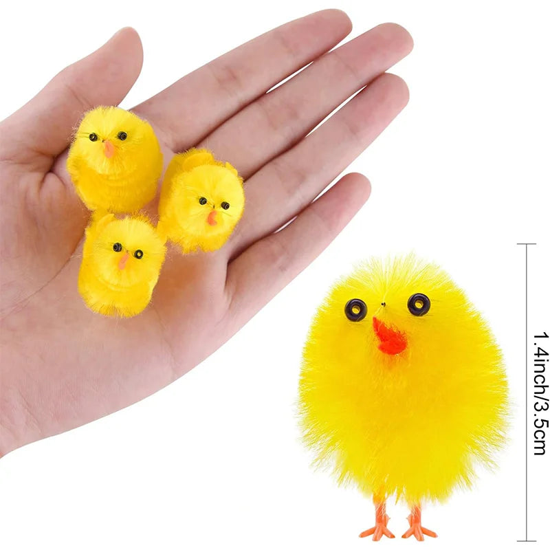 Mini Easter Chick Decoration – Soft & Cute Easter Ornaments - candletown.net