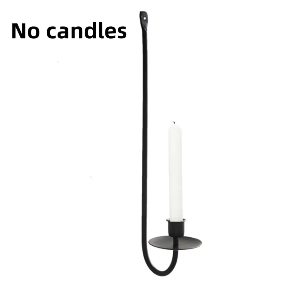 Retro Wall Mount Fireplace Candle Holder