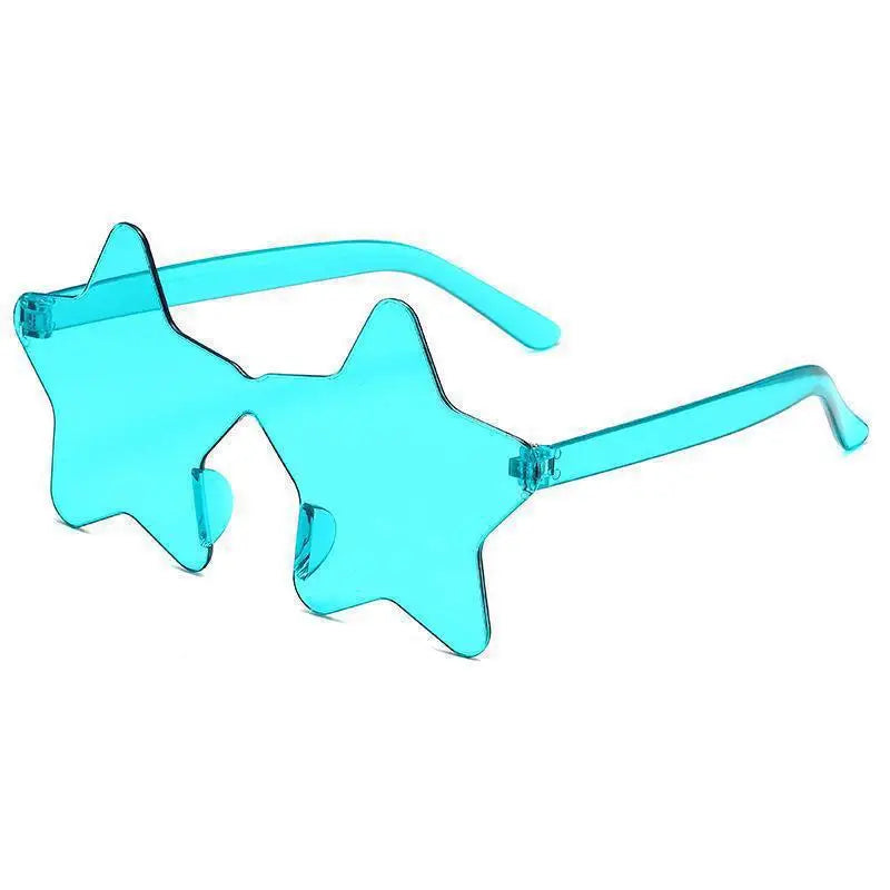Colorful Star Sunglasses – Party & Festival Photo Props