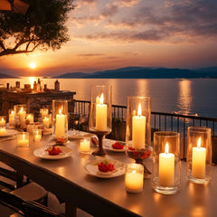 Flameless LED Candles Bulk Set