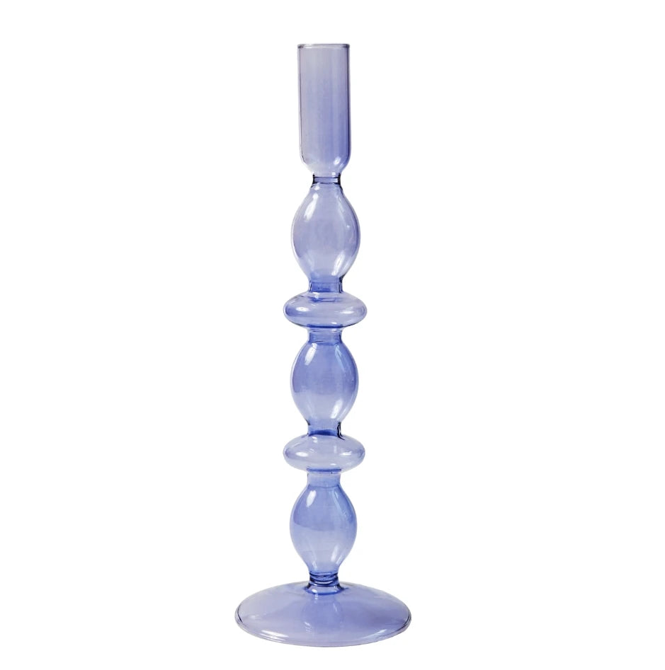 Colorful Glass Candle Holder - candletown.net