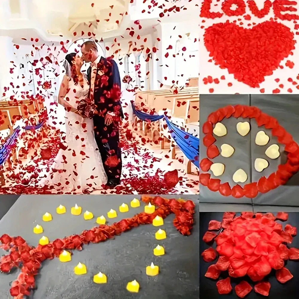 Artificial Rose Petals – Romantic Party & Table Decor