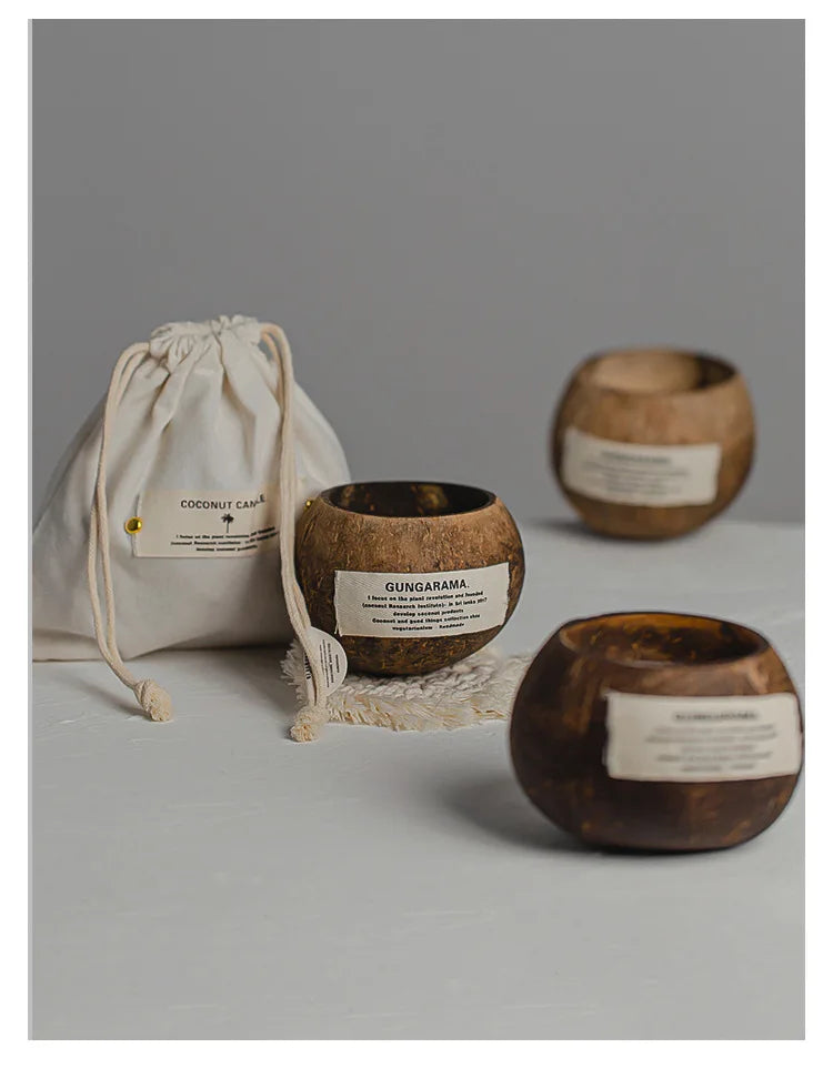 Eco-Friendly Soy Wax Aromatherapy Candle with Wooden Wick