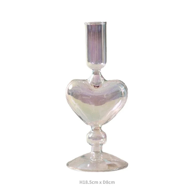 Colorful Glass Candle Holder - candletown.net