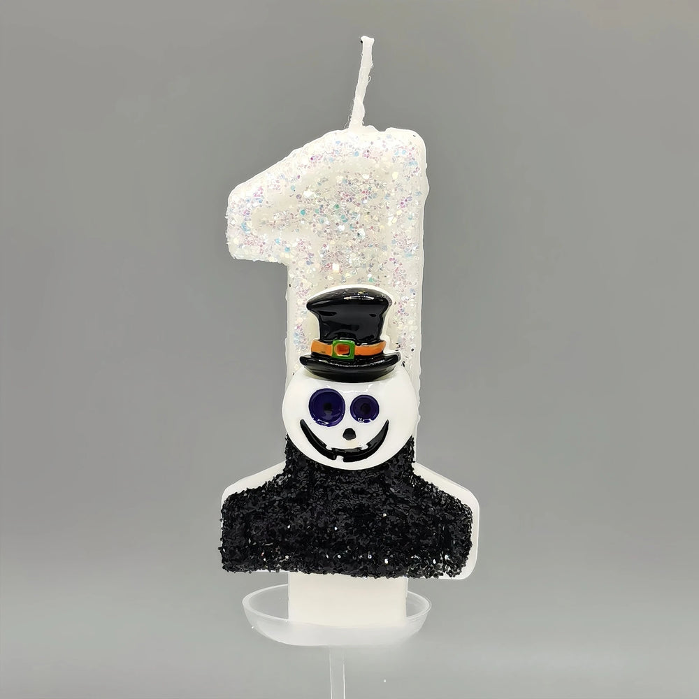 Halloween Pumpkin Number Candles – Spooky Birthday Party Decoration - candletown.net