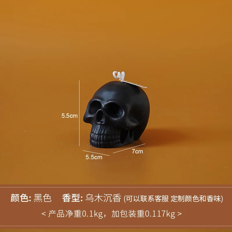 Handmade Halloween Scented Candles – Skull, Pumpkin & Tombstone Designs - candletown.net