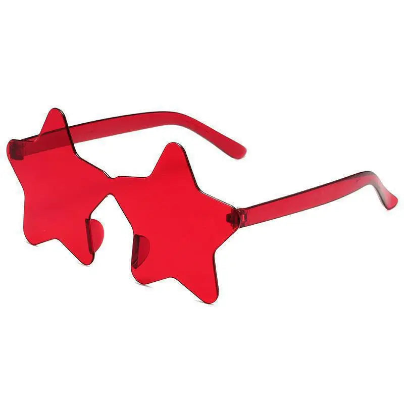 Colorful Star Sunglasses – Party & Festival Photo Props