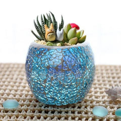 Moroccan Mosaic Glass Candlestick – Votive Candle Holder - candletown.net