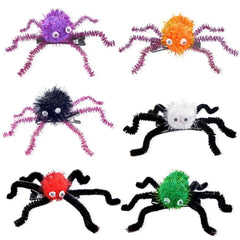 Halloween Spider & Bat Hair Clips
