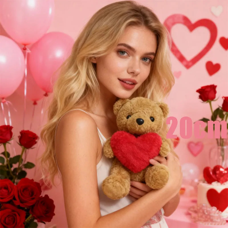Heart Teddy Bear Plush – Valentine’s Day Gift