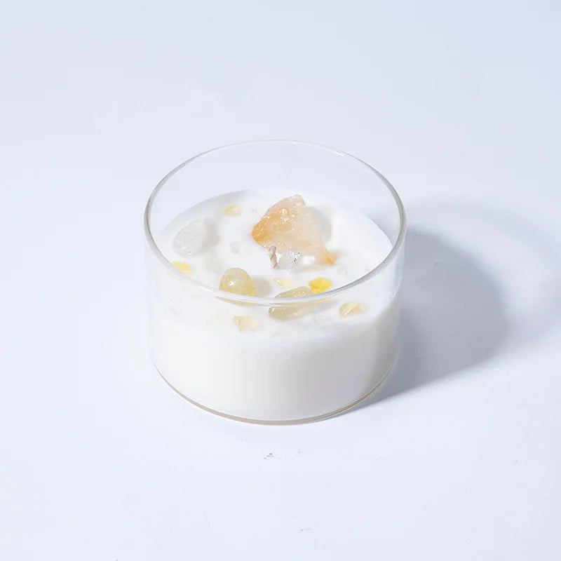 Natural Crystal Aromatherapy Soy Candle - candletown.net
