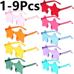 Colorful Star Sunglasses – Party & Festival Photo Props