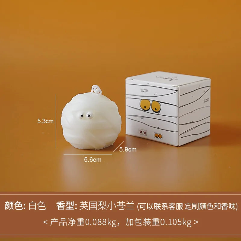 Handmade Halloween Scented Candles – Skull, Pumpkin & Tombstone Designs - candletown.net