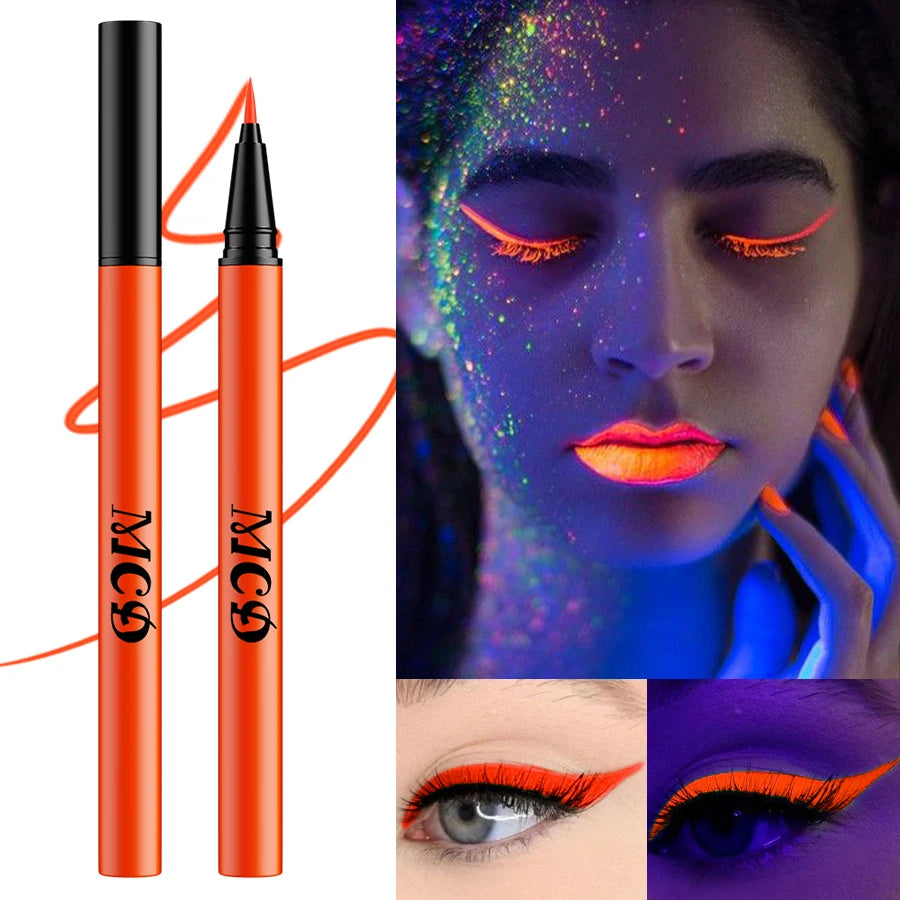UV Neon Face & Body Paint Pen – 8 Fluorescent Colors