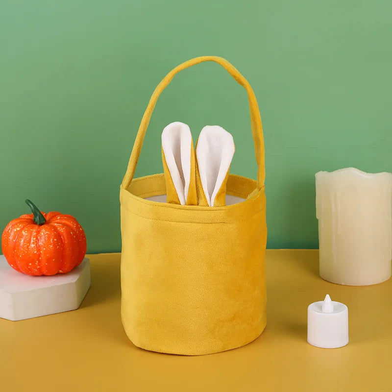 Velvet Easter Bunny Bags – Soft & Adorable Candy Bags for Easter & Celebrations - candletown.net