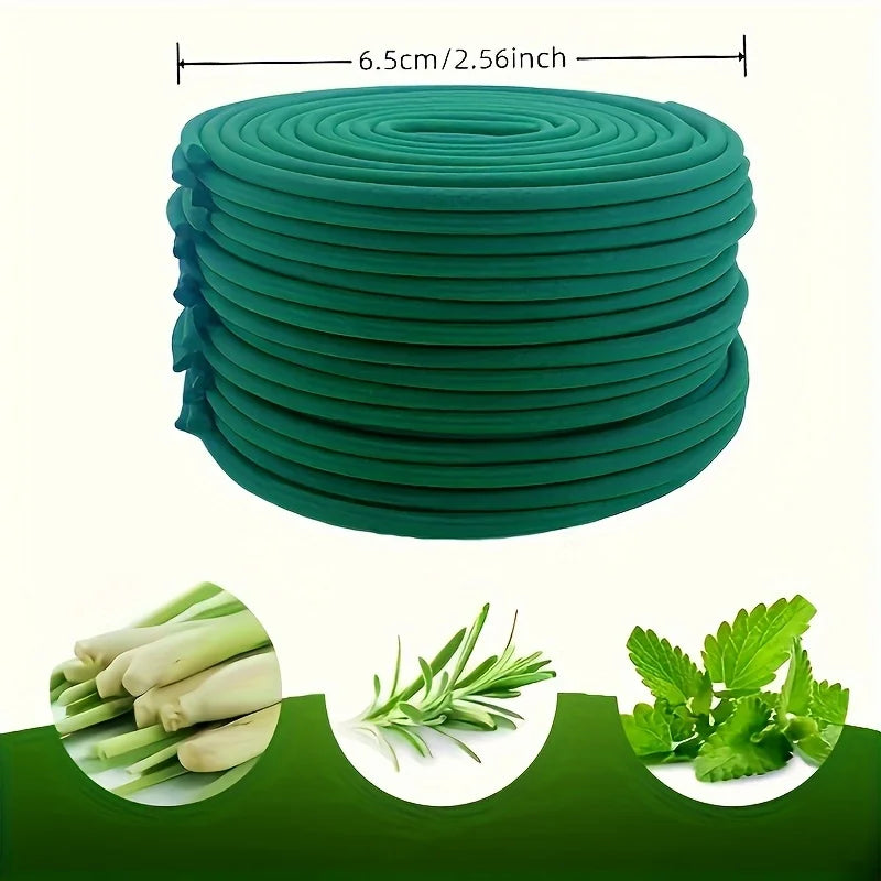 Natural Citronella Coils for Outdoor Use