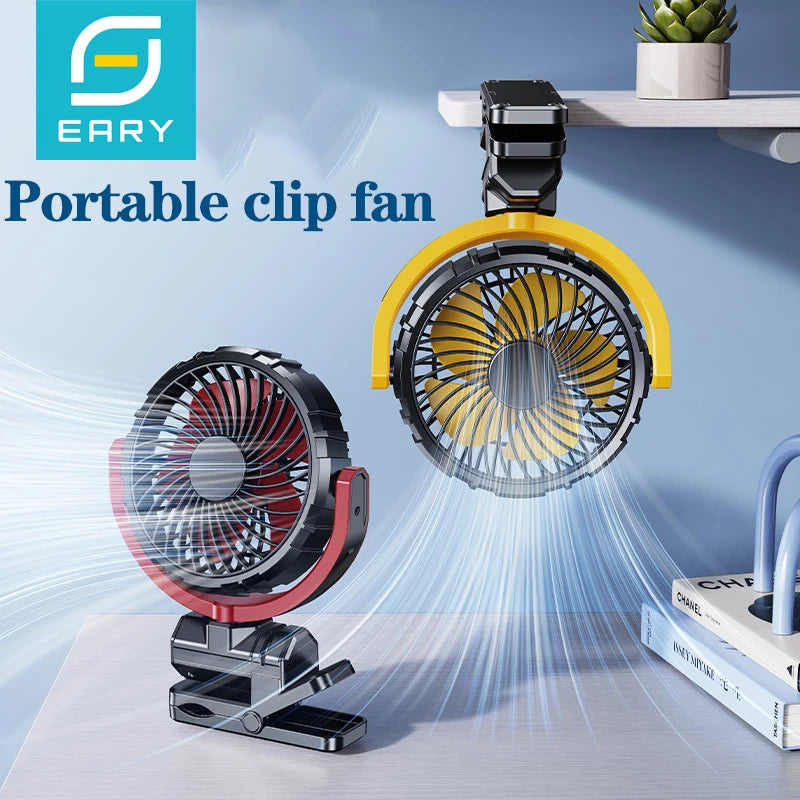 Portable Clip-On Fan for Stroller, Desk & Car - candletown.net