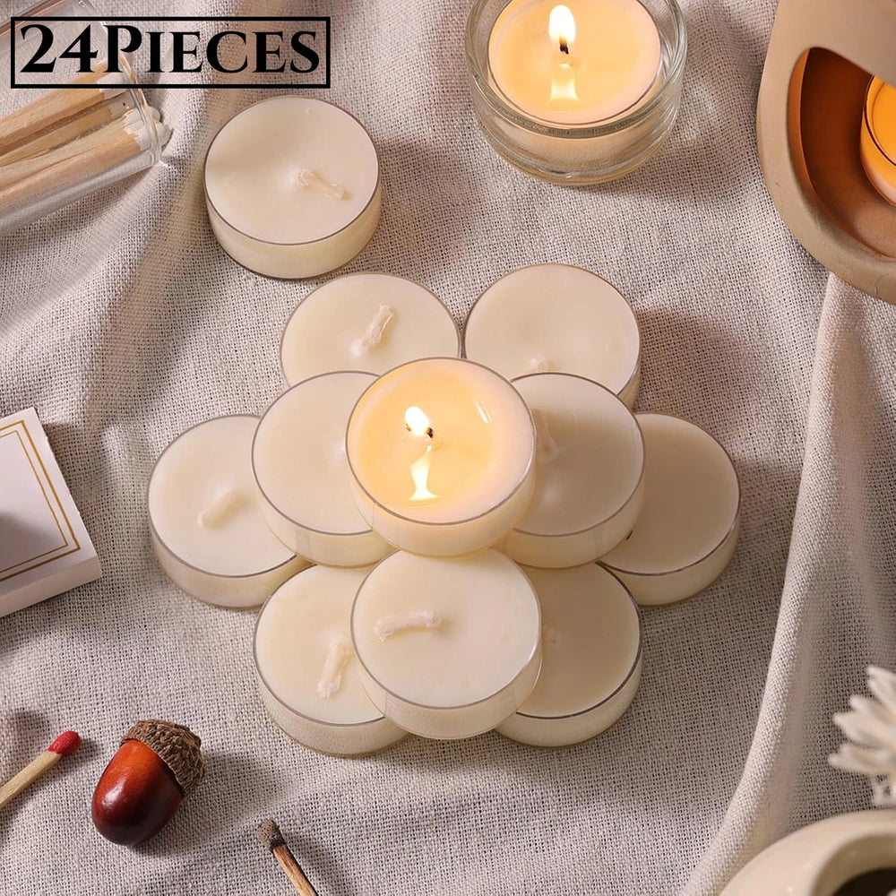 Beeswax Tealight Candles - candletown.net