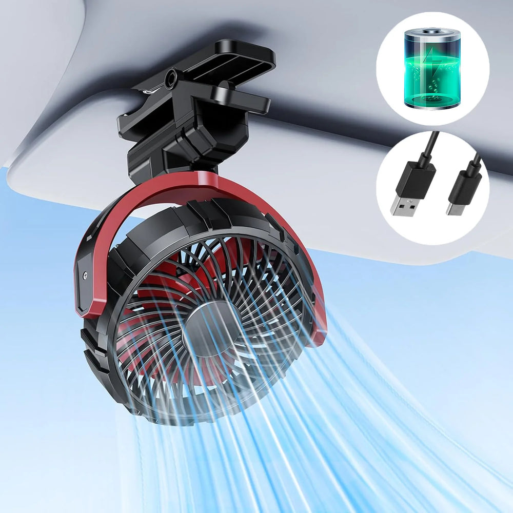 Portable Clip-On Fan for Stroller, Desk & Car - candletown.net