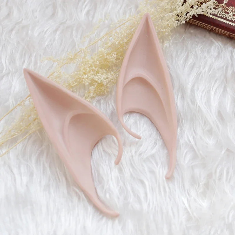 Latex Elf Ears – Fairy Cosplay Costume Accessory for Halloween & Party