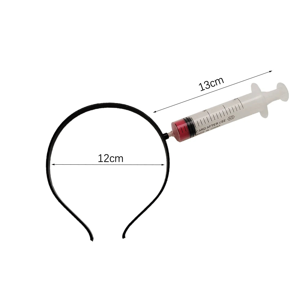 Halloween Horror Headbands – Fake Knife, Axe & Scissors Props for Costume Parties - candletown.net