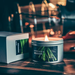 180g Citronella Candle – Natural Mosquito Repellent for Outdoors & Home