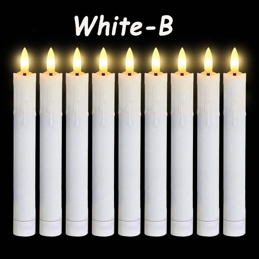 Flameless LED Taper Candles (12–300PCS) - candletown.net