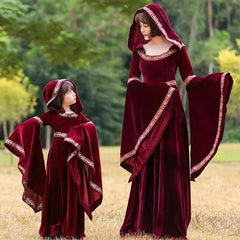 Gothic Vampire Halloween Dress for Women