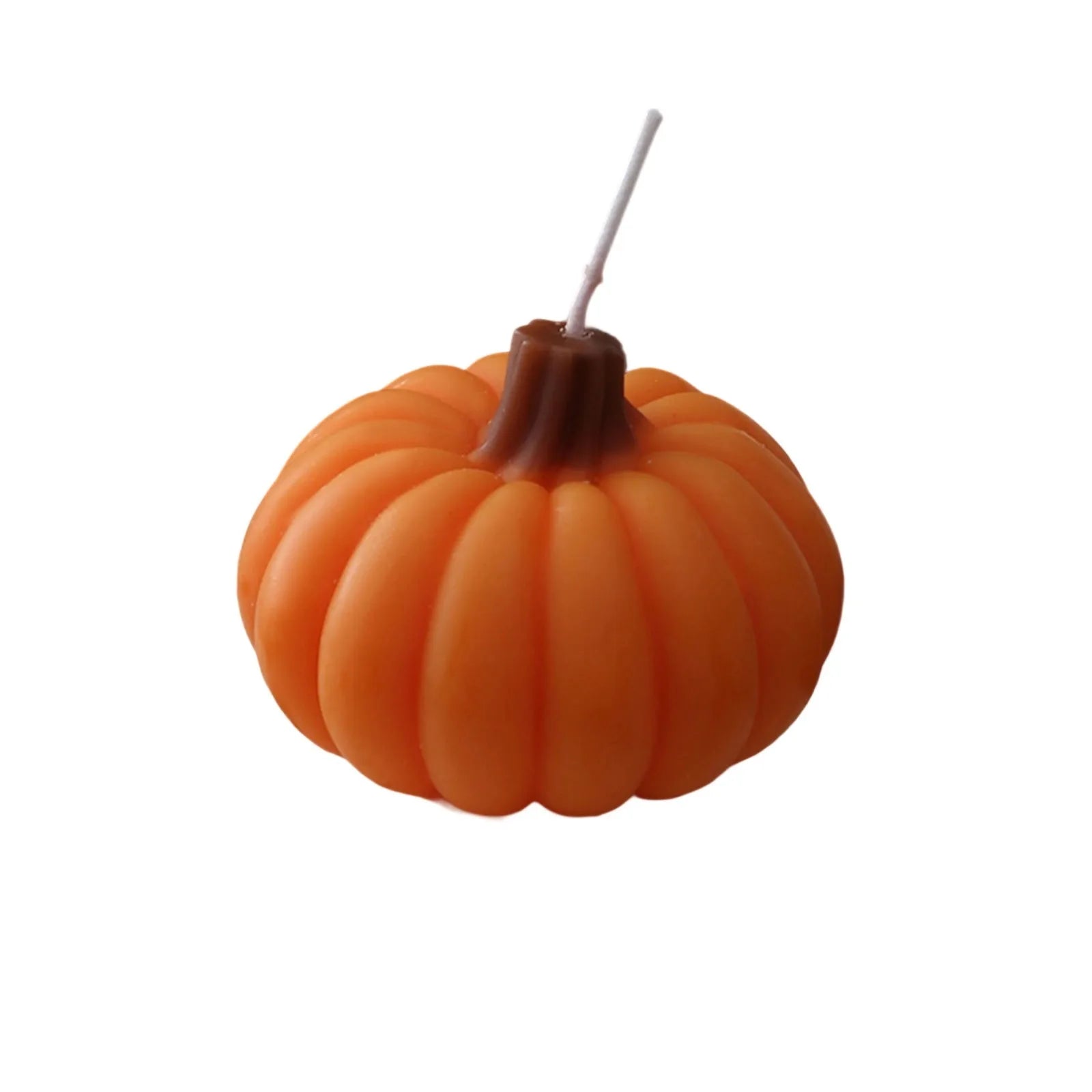 Pumpkin Shaped Candle – Halloween & Autumn Decorative Candle