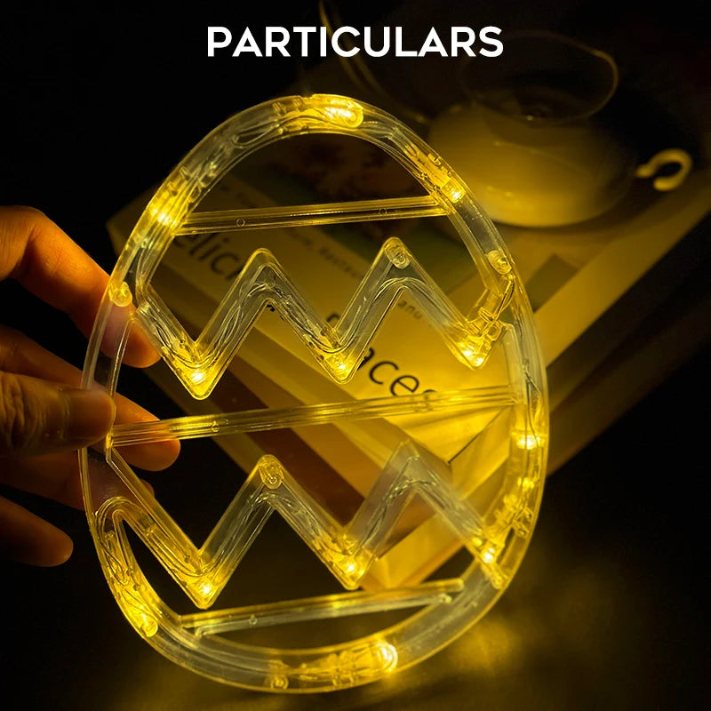 LED Easter Egg Window Light