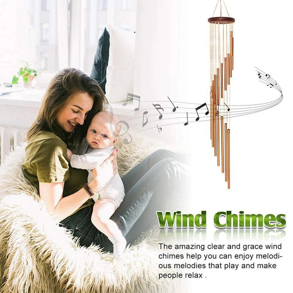 12-Tube Aluminum Wind Chime - candletown.net