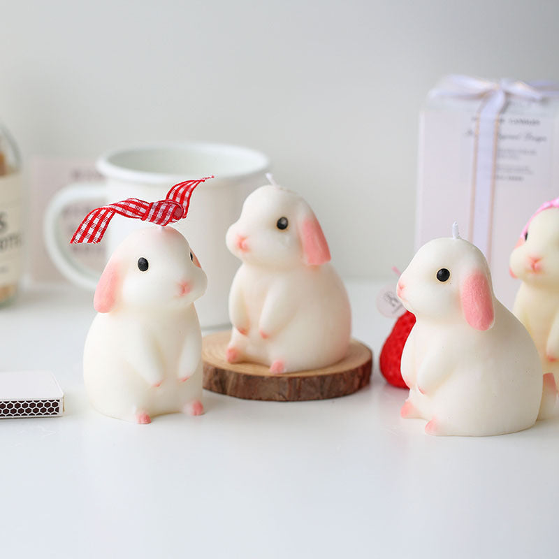 Bunny Scented Candle – Handmade Soy Wax Candle for Home & Gifts - candletown.net