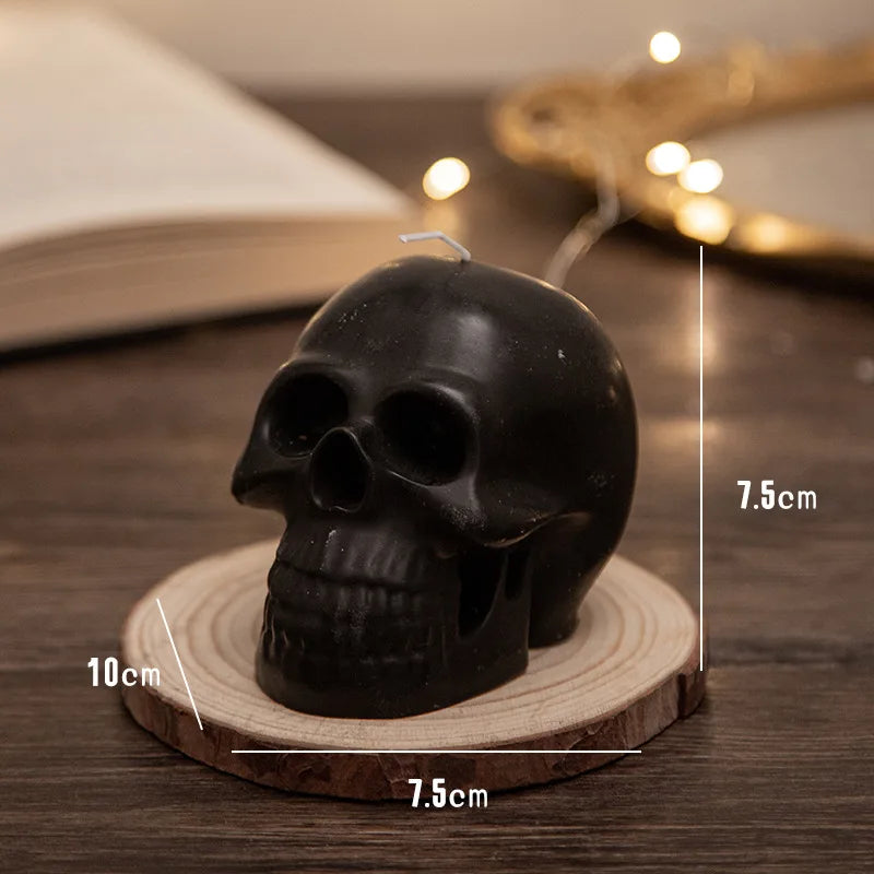 Halloween Skull Tuoksukynttilä - Käsintehdyt aromikynttilät kodin sisustamiseen