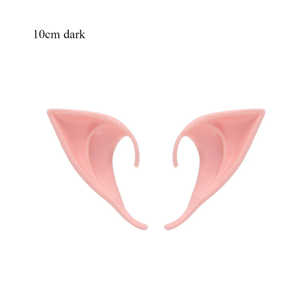 Latex Elf Ears – Fairy Cosplay Costume Accessory for Halloween & Party - candletown.net