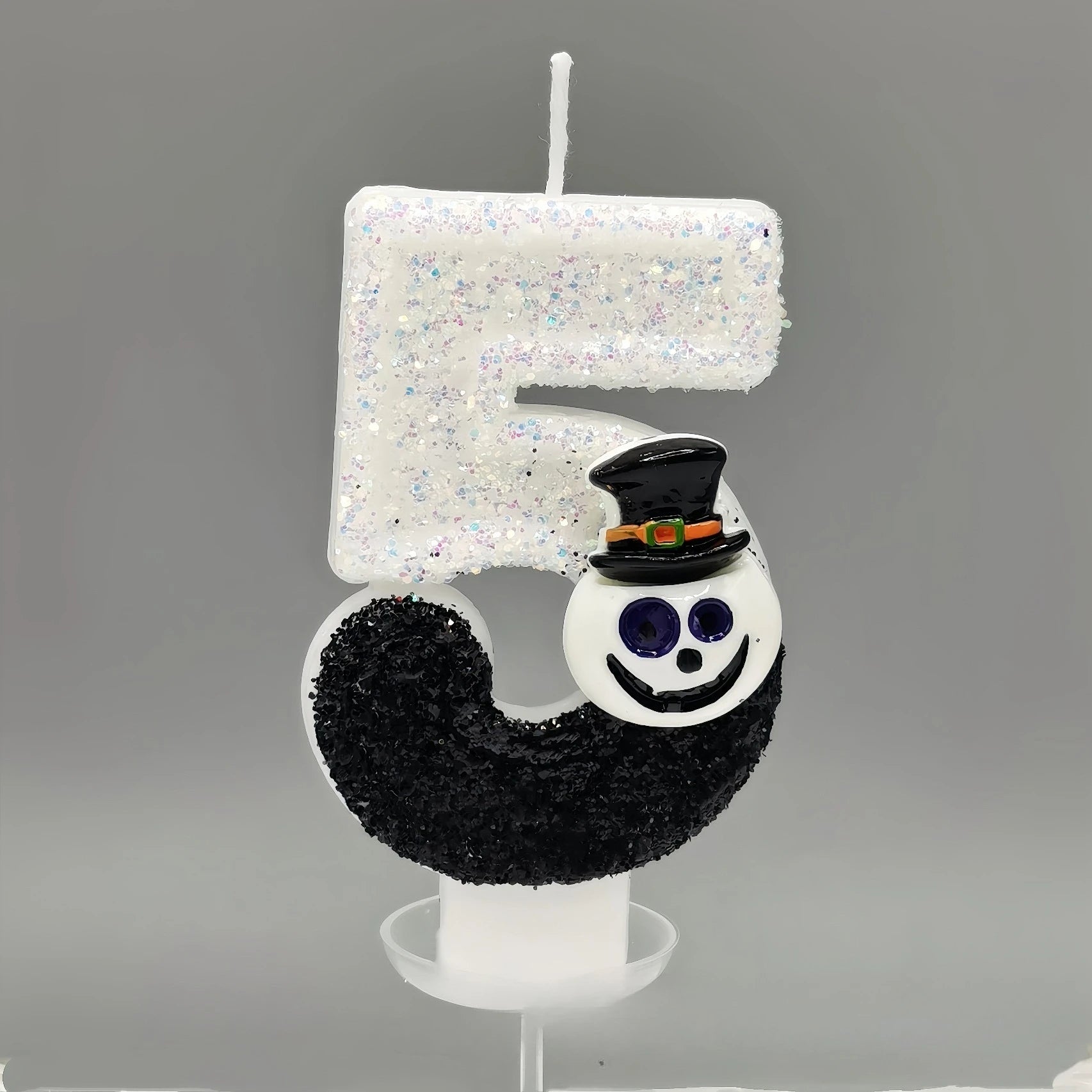 Halloween Pumpkin Number Candles – Spooky Birthday Party Decoration