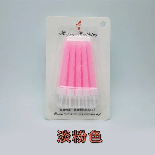 Slim Metallic Birthday Candles – Elegant Cake Topper - candletown.net