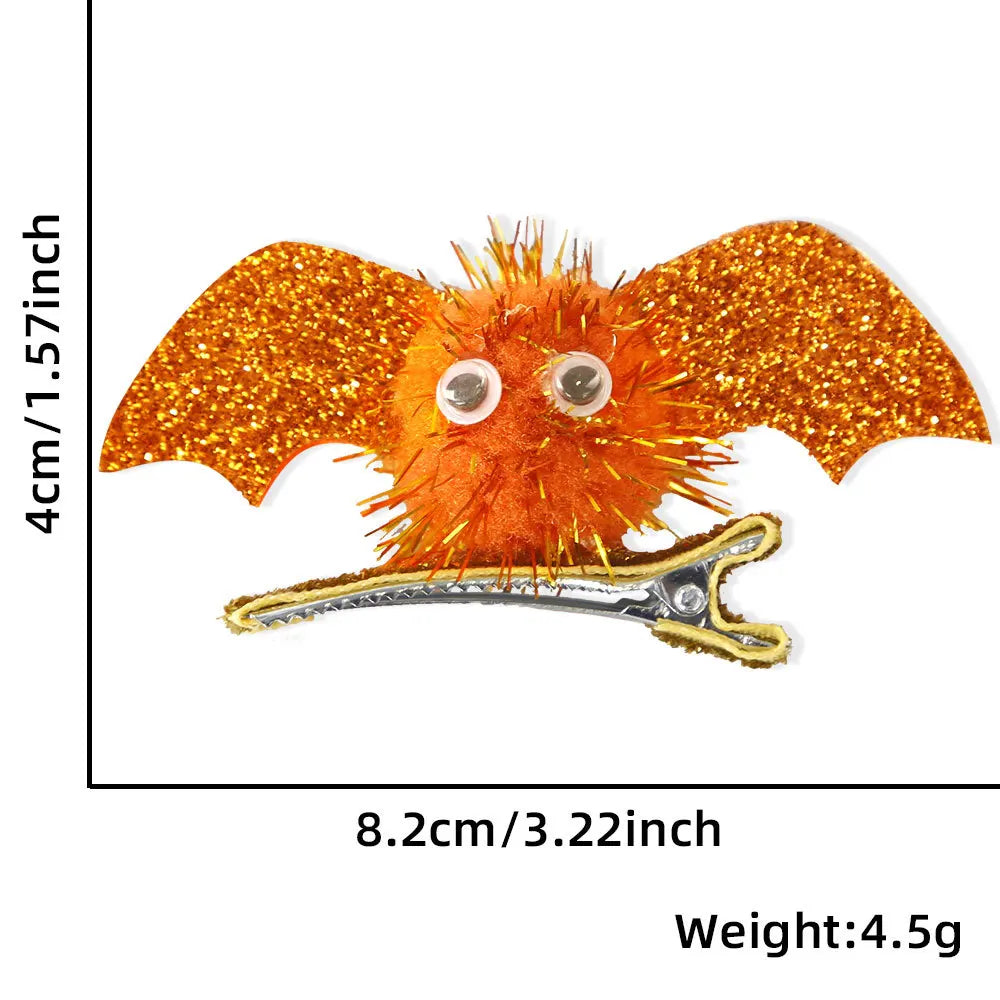 Halloween Costume Accessories Set – Glasses, Mask, Bat Hair Clip & Bracelet