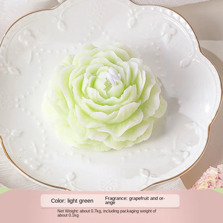 Peony Flower Aromatherapy Candle - candletown.net
