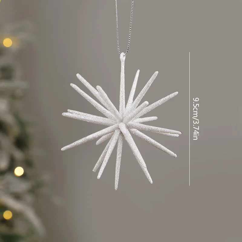 Gold Exploding Star Hanging Ornament