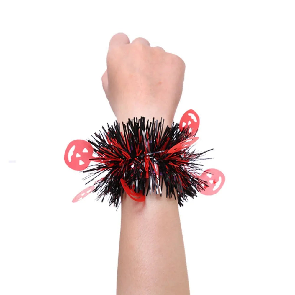 Halloween Costume Accessories Set – Glasses, Mask, Bat Hair Clip & Bracelet