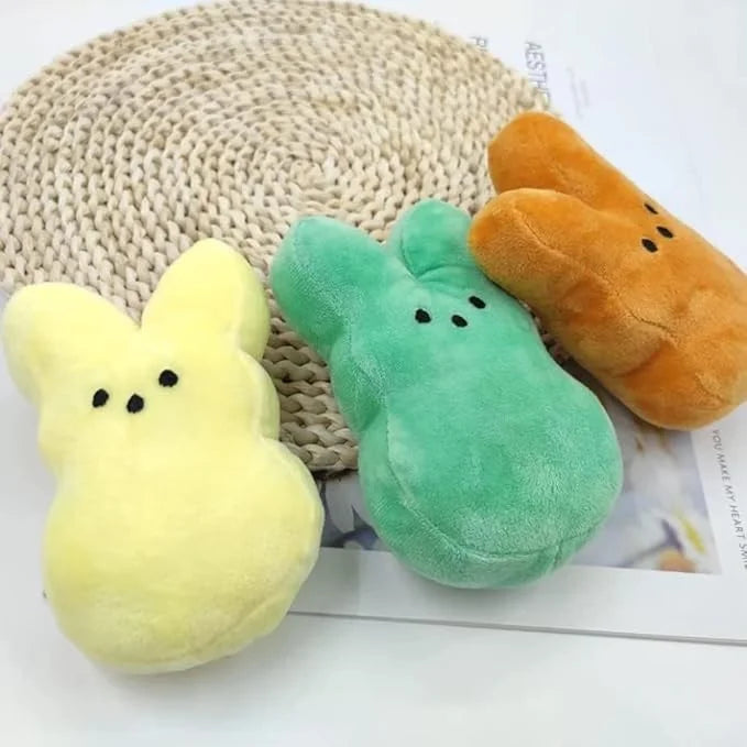 Bunny Plush Toy – Soft Easter Rabbit Pillow for Kids - candletown.net