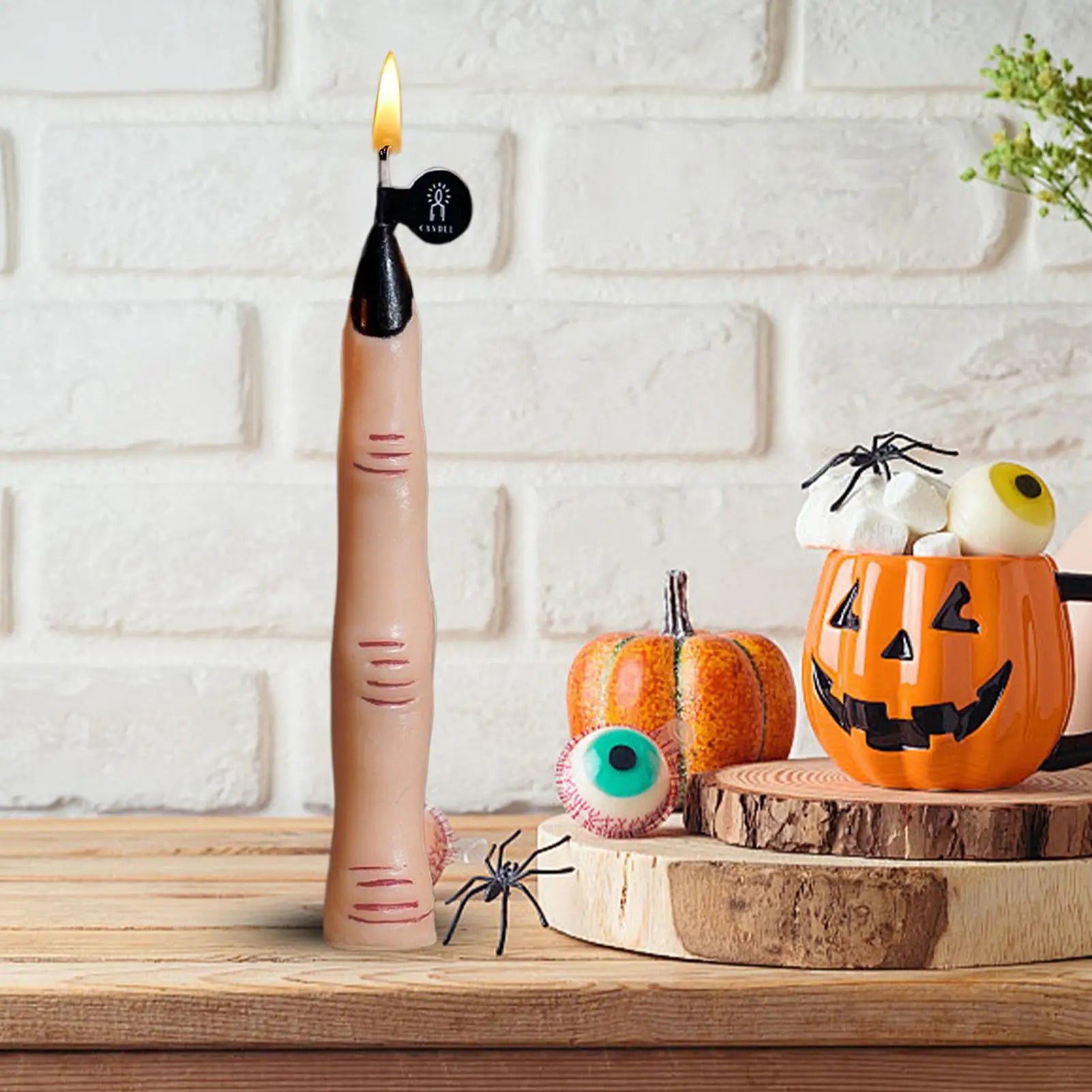 Halloween Scented Candle – Skull, Pumpkin & Finger Shapes
