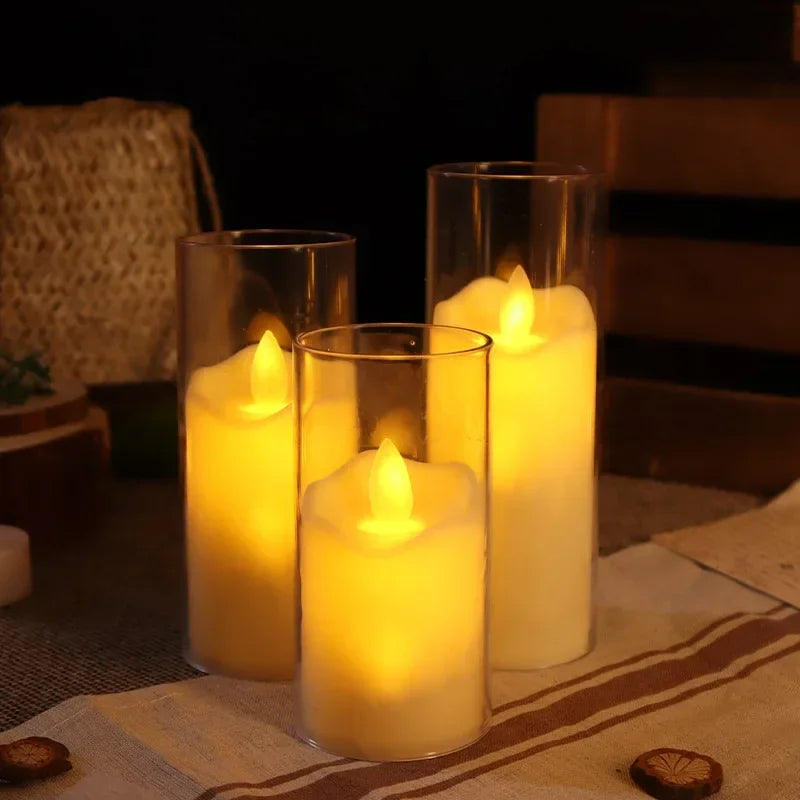 LED Flameless Flickering Candle