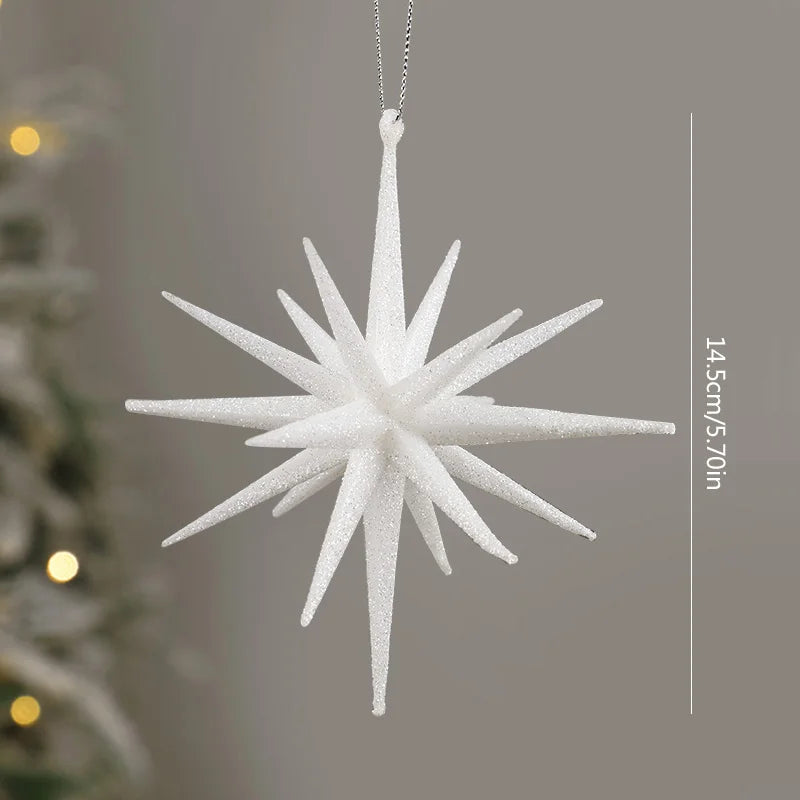 Gold Exploding Star Hanging Ornament