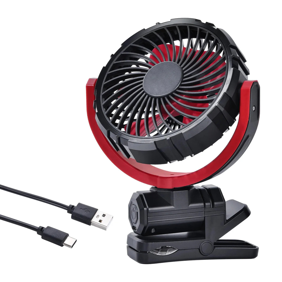Portable Clip-On Fan for Stroller, Desk & Car - candletown.net