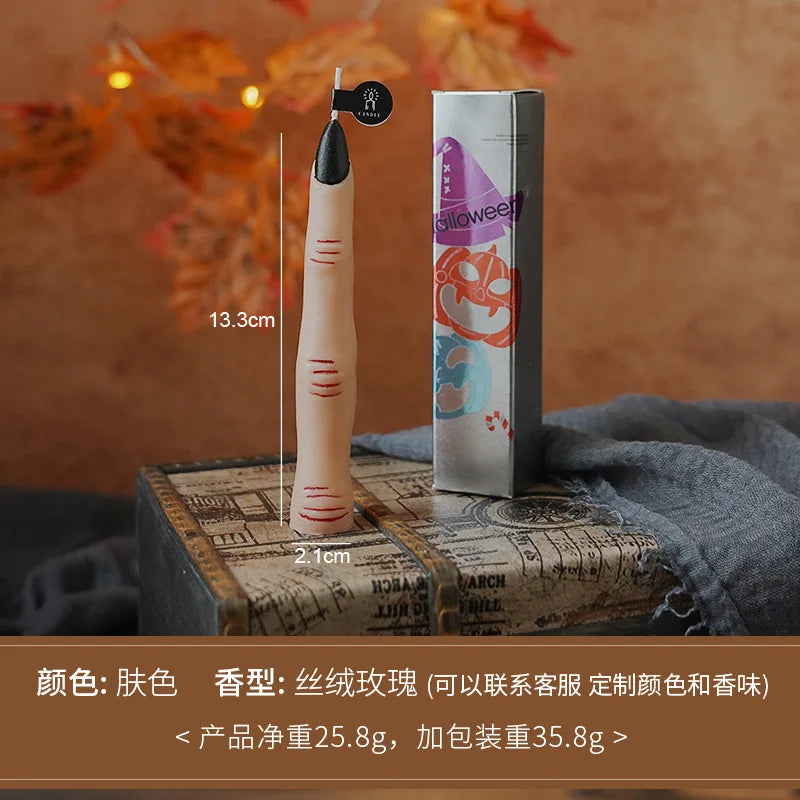 Handmade Halloween Scented Candles – Skull, Pumpkin & Tombstone Designs - candletown.net